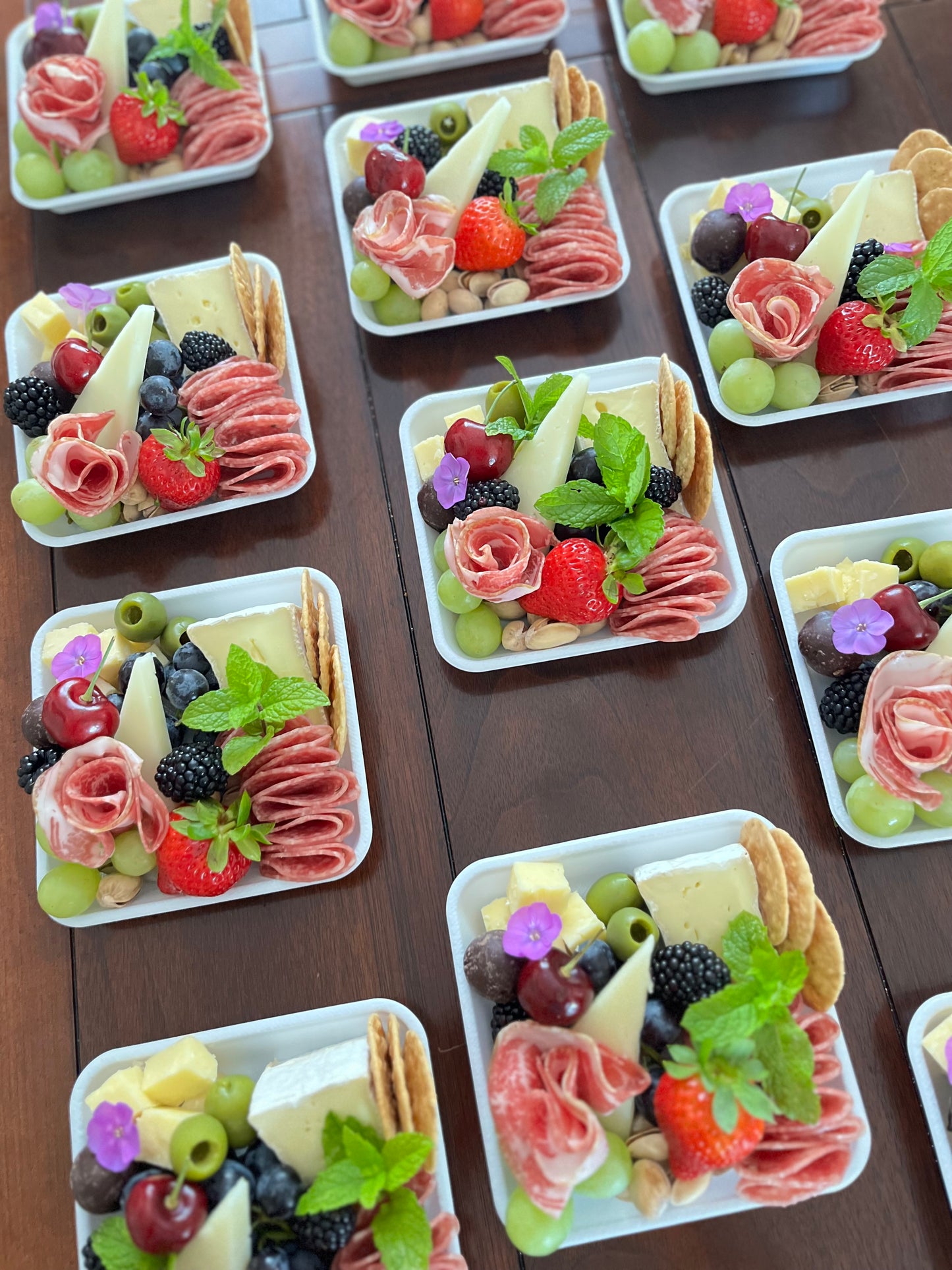 Mini Charcuterie Cups and Small Boards