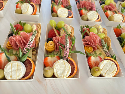 Mini Charcuterie Cups and Small Boards