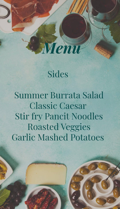 Spring - Summer Menus